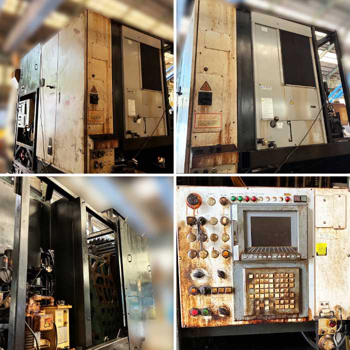 中古｜横形マシニングセンタ J55 牧野フライス製作所 MAKINO 三相200V 通電確認済 エラーあり ｜動産王｜千葉｜引取｜送料別