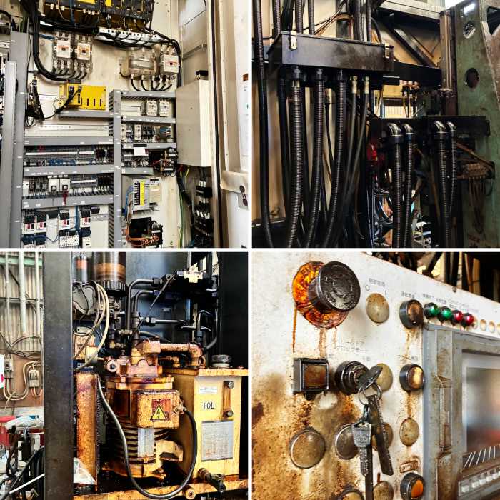 中古｜横形マシニングセンタ J55 牧野フライス製作所 MAKINO 三相200V 通電確認済 エラーあり ｜動産王｜千葉｜引取｜送料別