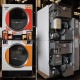 【中古】コイン式乾燥機 ST30 IPSO 14kg 業務用 60Hz 西日本専用 LPガス 【動産王】千葉★引取限定