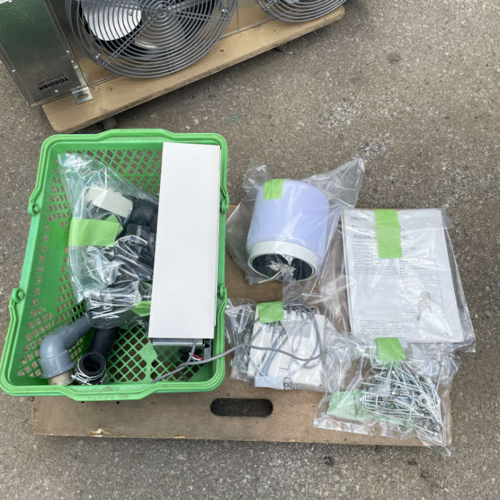 中古】 プレハブ冷蔵庫 2坪 DP420D-19 ダイワ 東芝 2020年 プレハブ
