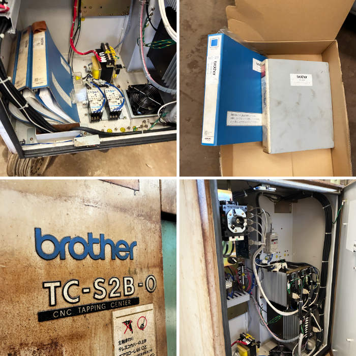 中古|CNCタッピングセンター TC-S2B ブラザー 2005年 三相200V 通電OK 原点復帰不可 |動産王|千葉|引取|送料別