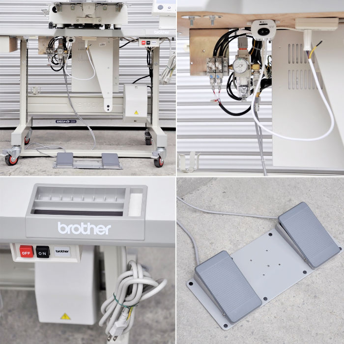 中古｜プログラム式電子ミシン BAS-311HX-05A ブラザー 2021年 厚物用 エア式押え 工業用ミシン ｜動産王｜大阪｜送料無料