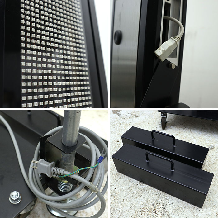 【中古】LED電光看板 NS-RL1612S TOWA トーワ 2011年 片面 タワー型LEDデジタルサイネージ Tower-Gate 【動産王】千葉☆送料無料