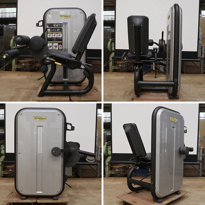 【中古】 レッグカール MB350C0 テクノジム 2015年 ジム エクササイズ    フィットネスマシン【動産王】千葉☆送料無料