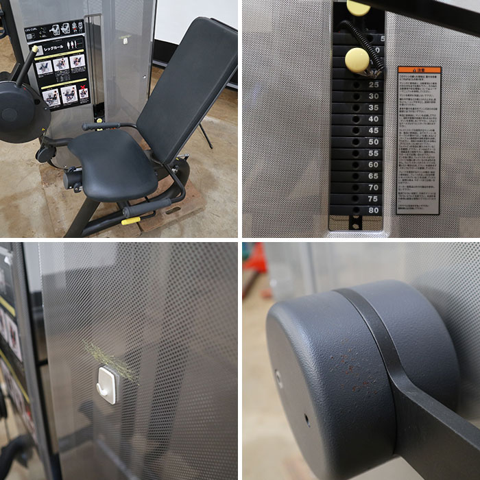 【中古】 レッグカール MB350C0 テクノジム 2015年 ジム エクササイズ    フィットネスマシン【動産王】千葉☆送料無料