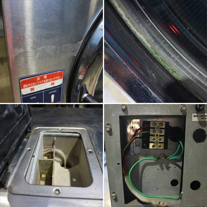 【中古】コイン式洗濯機 WCVD25KCS-12CJ DEXTER デクスター 12kg 60Hz 西日本専用  【動産王】千葉☆送料無料