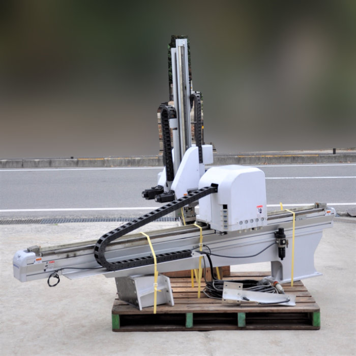 中古｜成形品取出装置 HASIIf-200G-V ハーモ 2004年 産業ロボット 取出ロボット｜動産王｜大阪｜引取｜送料別