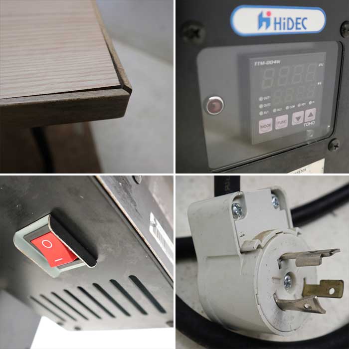 【中古】電磁フライヤー RSFT4-12080 HiDEC 2018年 タニコー 低周波IH 【動産王】千葉☆送料無料