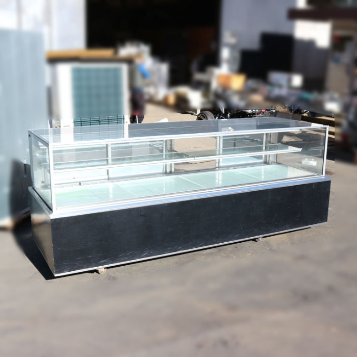 中古｜対面冷蔵ショーケース ダイヤ冷ケース PDT-06 ヘルツ不明