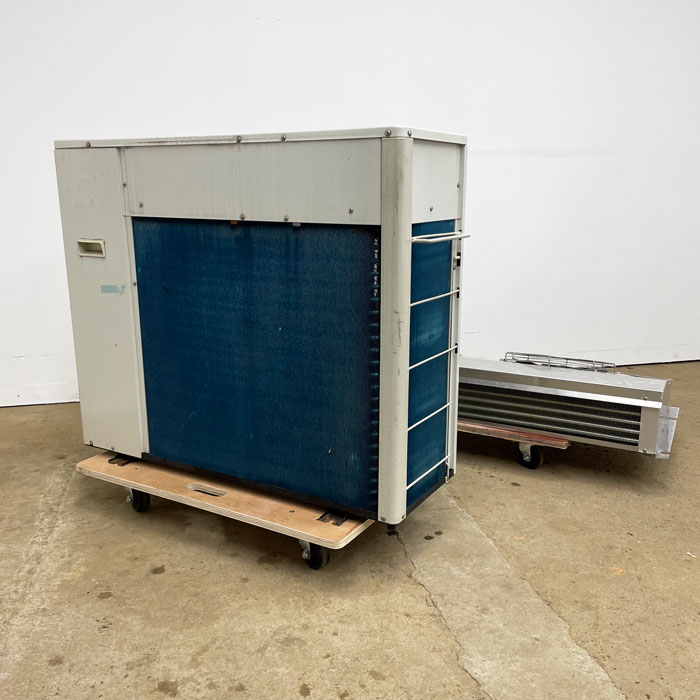 中古|冷蔵 プレハブ冷却ユニット 外機HUS-11RA-UCI 内機HUS-15RB-E ホシザキ 2019年 |動産王|千葉|送料無料