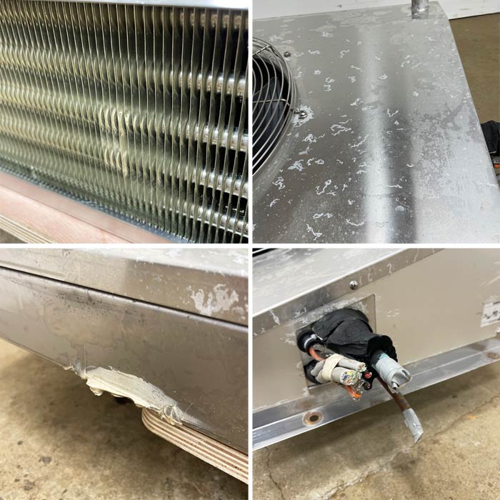 中古|冷蔵 プレハブ冷却ユニット 外機HUS-11RA-UCI 内機HUS-15RB-E ホシザキ 2019年 |動産王|千葉|送料無料