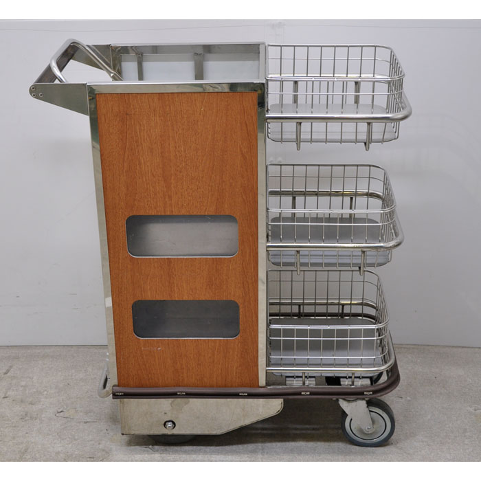 【中古】 車内販売車 新日本車輌 車内ワゴン車 移動 食事 飲み物 弁当 菓子   店舗什器【動産王】大阪☆送料無料