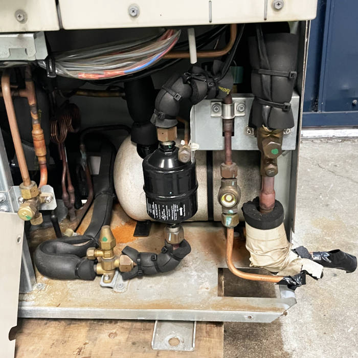 中古|スクロール冷凍機 外機のみ KX-N5AVP1 日立 2021年製 |動産王|愛知|送料無料