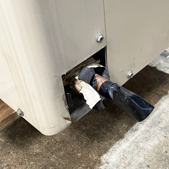 中古|スクロール冷凍機 外機のみ KX-N5AVP1 日立 2021年製 |動産王|愛知|送料無料