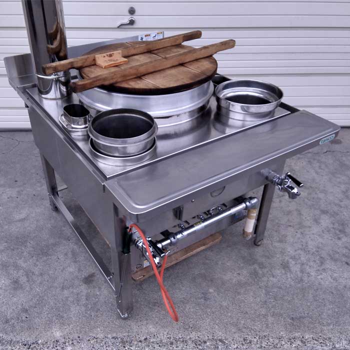 【中古】そば釜 TGK-3 タニコー 2011年 都市ガス 13A ゆで麺機  現状渡し【動産王】札幌★引取限定