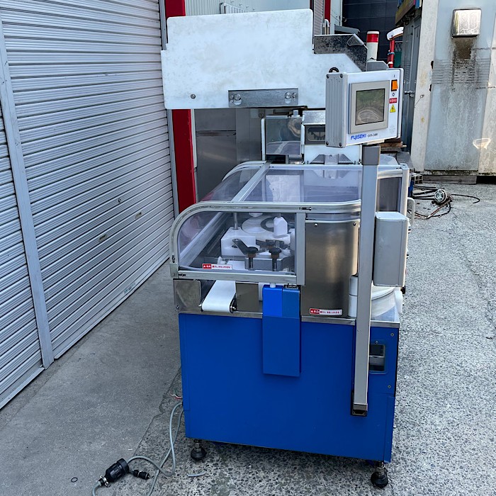 【中古】おむすび成形機Ⅲ GOS-2400 不二精機 動画あり おにぎりマシン 三角成形 包装機 食品機械【動産王】大阪☆送料無料