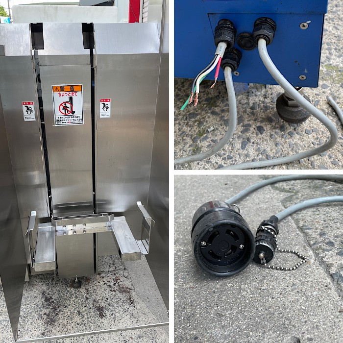 【中古】おむすび成形機Ⅲ GOS-2400 不二精機 動画あり おにぎりマシン 三角成形 包装機 食品機械【動産王】大阪☆送料無料