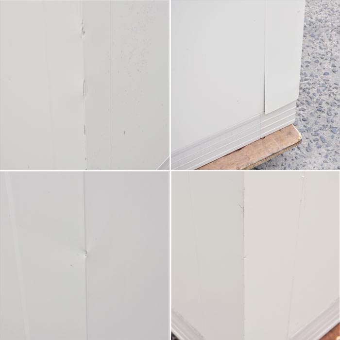 【中古】 プレハブ冷凍庫 0.5坪 室内機 HUS-8FB-E 室外機 HUS-8FA-UCI ホシザキ 2018年 業務用 三相200V 【動産王】大阪☆送料無料