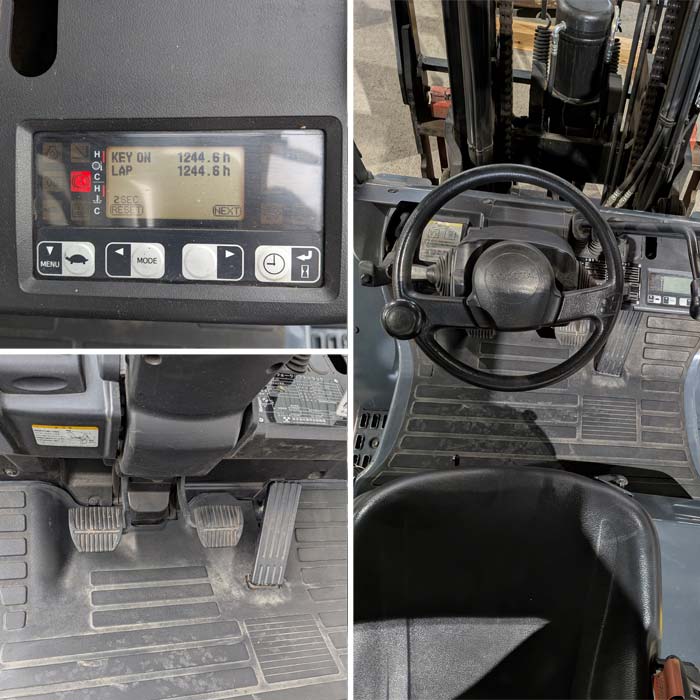 中古｜フォークリフト 02-8FDJ35 トヨタ 2022年 3.5t ディーゼル 重機 ハイマスト ｜動産王｜福岡｜引取｜送料別