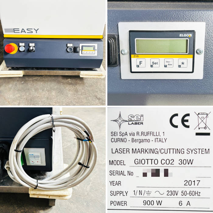 中古｜レーザー加工機 G7 SEI Easy 30W コムネット 2017年 ガルバノ