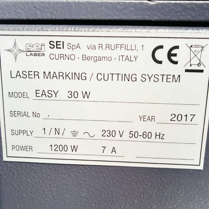 中古|レーザー加工機 G7 SEI Easy 30W コムネット 2017年 ガルバノレーザー加工機 |動産王|北海道|引取|送料別