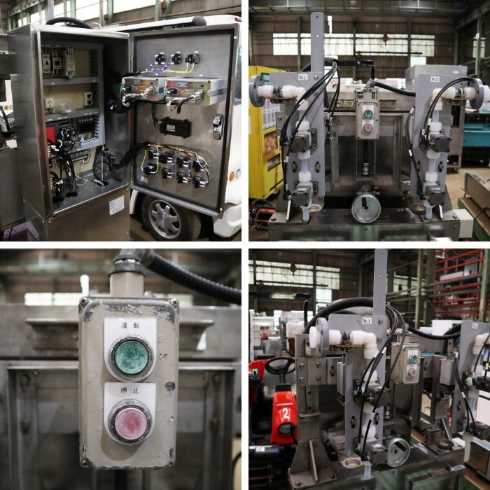 【中古】 2連式半自動充填機 マカベ JTSLHK 2011年 【動産王】千葉☆送料無料