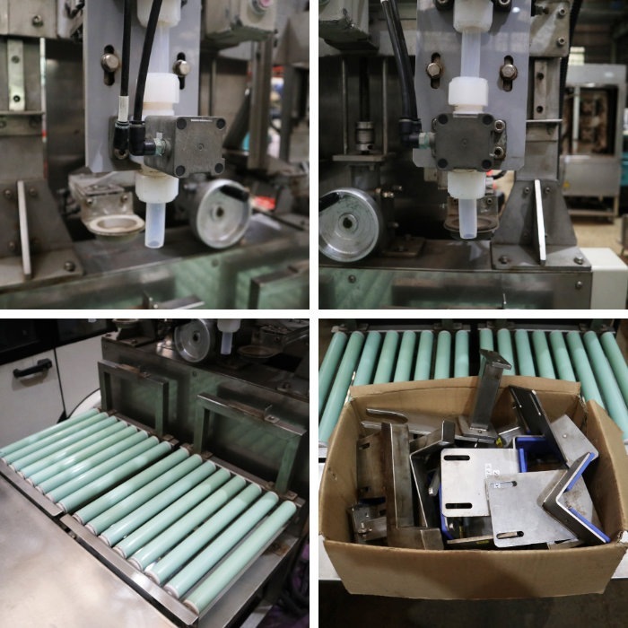 【中古】 2連式半自動充填機 マカベ JTSLHK 2011年 【動産王】千葉☆送料無料