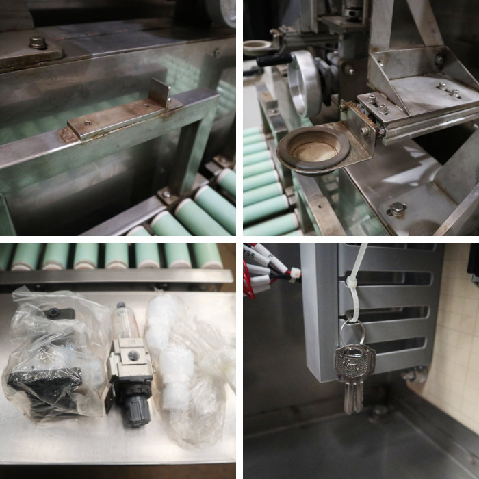 【中古】 2連式半自動充填機 マカベ JTSLHK 2011年 【動産王】千葉☆送料無料