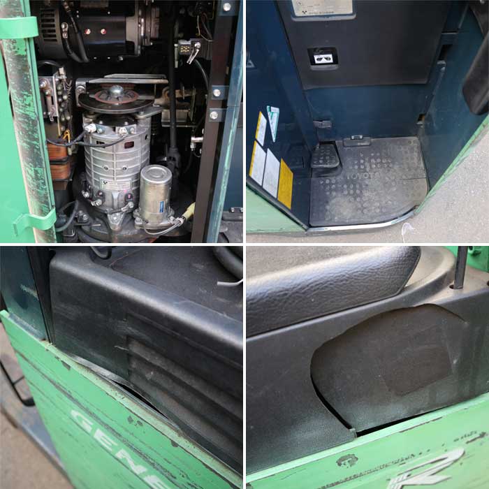 【中古】リーチフォークリフト 7FBR15 トヨタ 2010年 1.5t TOYOTA バッテリー式  【動産王】千葉★引取限定