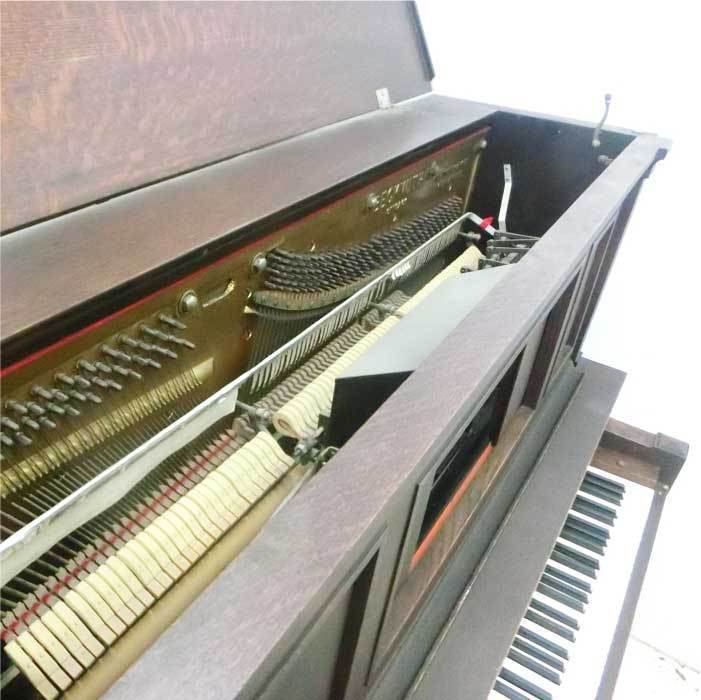【中古】ロール式自動演奏付ピアノ ベックウィズピアノ＆オルガンカンパニー 希少 現状渡し【動産王】名古屋★引取限定