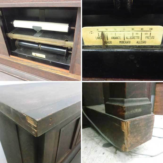 【中古】ロール式自動演奏付ピアノ ベックウィズピアノ＆オルガンカンパニー 希少 現状渡し【動産王】名古屋★引取限定