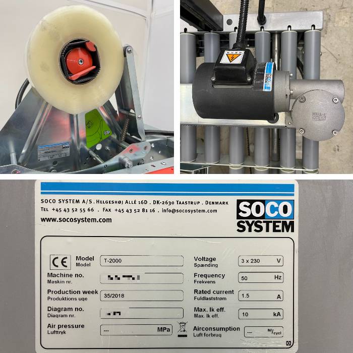 【中古】封函機 T-2000 ストラパック 2018年 Stra Pack【動産王】大阪★引取限定