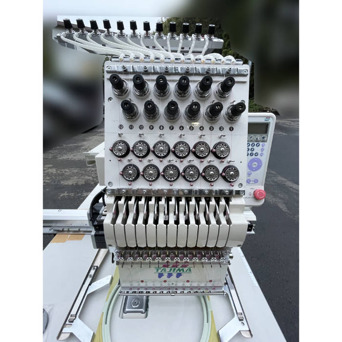 中古|単頭式刺繍機 TEJT-II C1201 タジマ 刺繍機 刺しゅうミシン|動産王|千葉|送料無料