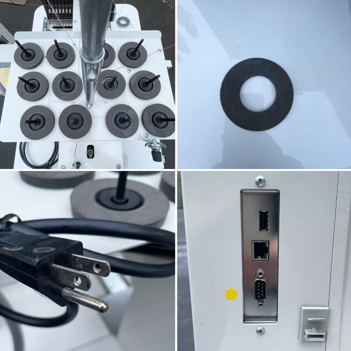 中古|単頭式刺繍機 TEJT-II C1201 タジマ 刺繍機 刺しゅうミシン|動産王|千葉|送料無料