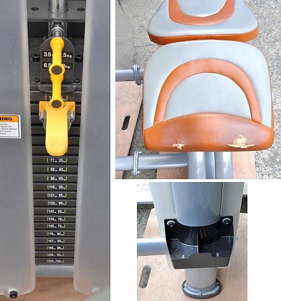 【中古】 レッグカール SportsArt 2014年 トレーニングマシン   フィットネスマシン現状渡し【動産王】大阪★引取限定