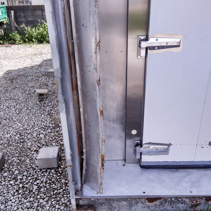 中古｜冷凍コンテナ 20フィート 20ft OCU-S500FS CC-D6020LH SANYO 三洋電機 2005年頃｜現状渡し｜動産王｜千葉｜送料無料