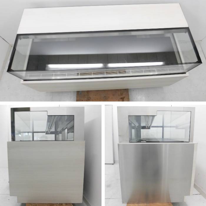 中古】ケーキ冷蔵ショーケース CL1950 和田製作所 2018年 特注品【動産