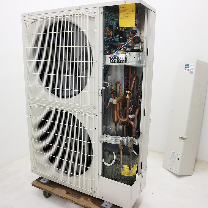 【中古】 床置形エアコン 内PS-RP80KA15×2台 外PUZ-ERMP160LA8 2019年製 三菱電機 エアコン 【動産王】千葉☆送料無料
