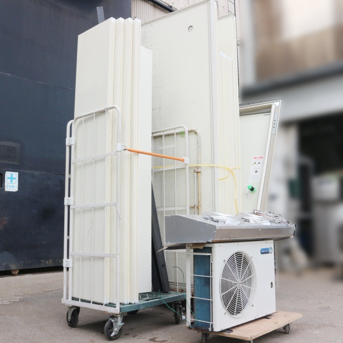 中古】プレハブ冷蔵庫1.5坪 ホシザキ 2014年 ユニット HUS-11RA