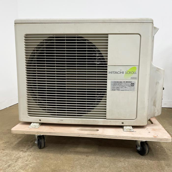 中古｜プレハブ冷却ユニット セパレート型冷凍冷蔵ユニット 外機RU-R10SMD1 内機RU-R10SMCD1 日立 2018年 ｜動産王｜千葉｜送料無料