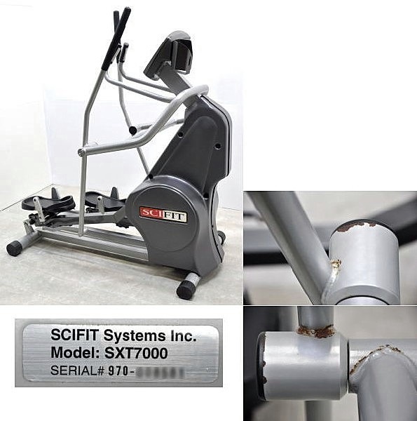 中古】SCIFIT サイフィット エリプティカルウォーカー SXT7000 ミズノ