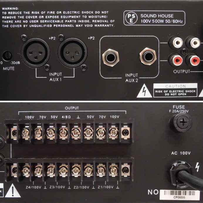 【中古】パワーアンプ CLASSIC PRO CMP350 サウンドハウス 2018年 業務用 店舗設備 館内放送  【動産王】千葉☆送料無料