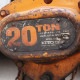 【中古】チェーンブロック 20t M3B-885 キトー KITO 現状渡し【動産王】千葉☆送料無料