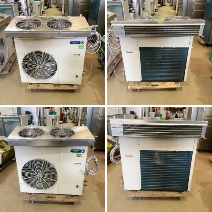 中古】 プレハブ冷蔵庫 5坪 2室 ユニット2セット HUS-11RA-UCI HUS 