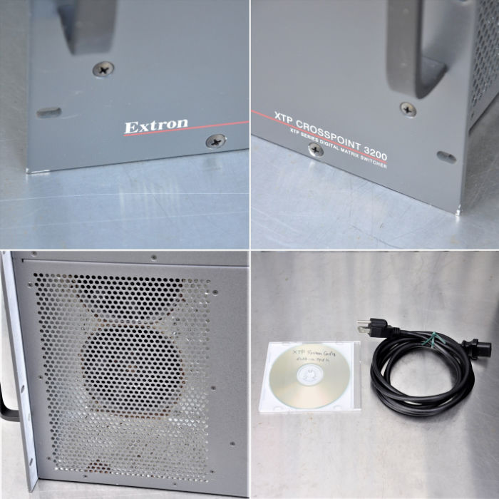 【中古】 マトリックススイッチャー Custom XTP 3200 Extron 2014年頃 DVI 32入力32出力 ビデオ切替器 分配器 【動産王】大阪☆送料無料
