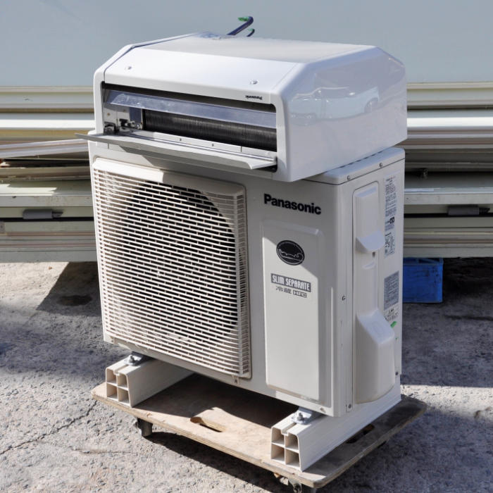中古｜プレハブ冷蔵庫1.5坪 出入口２箇所仕様 大和冷機 内)PCU-SK150ME 外)PCU-SK150MU パナソニック 2023年 ｜動産王｜大阪｜引取｜送料別