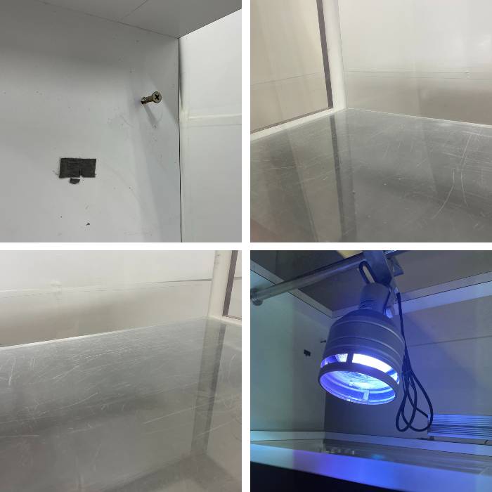 中古】水槽 1800x600x600mm 2010年 キャビネット 魚 鑑賞用
