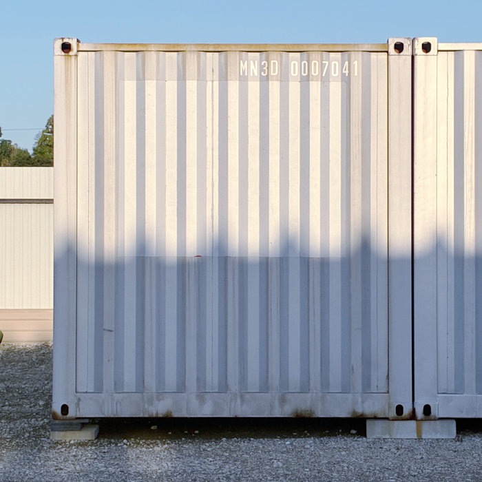 中古｜20フィート コンテナボックス 3枚扉 3D 2000年 20ft 倉庫 物置 レンタルボックス トランクルーム ｜動産王｜｜引取｜送料別