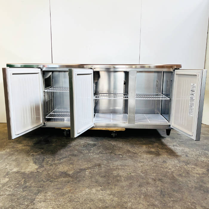中古｜テーブル形冷凍冷蔵庫 RFT-180SNJ ホシザキ 2026年 3枚扉 1凍2蔵