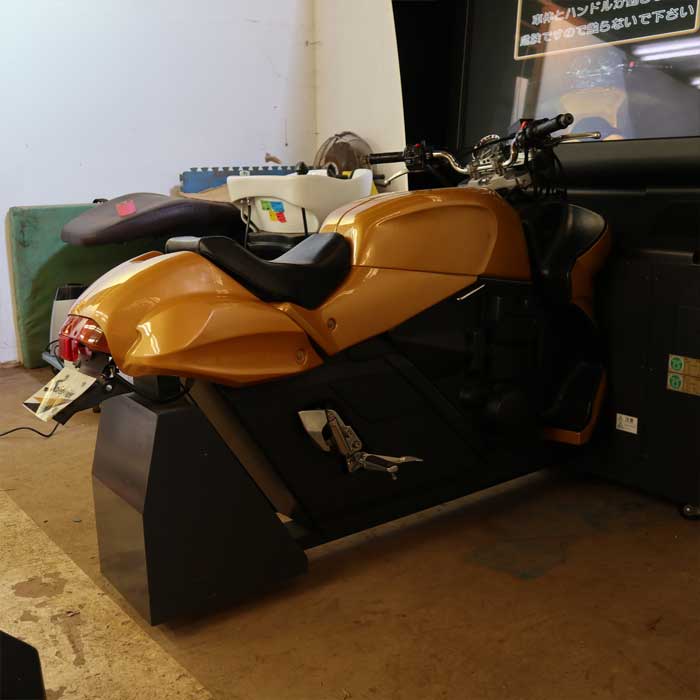 中古｜二輪車シミュレータ RS-6000 三菱プレシジョン 2007年 免許 自動二輪 教習所 Safety rider｜動産王｜千葉｜引取｜送料別